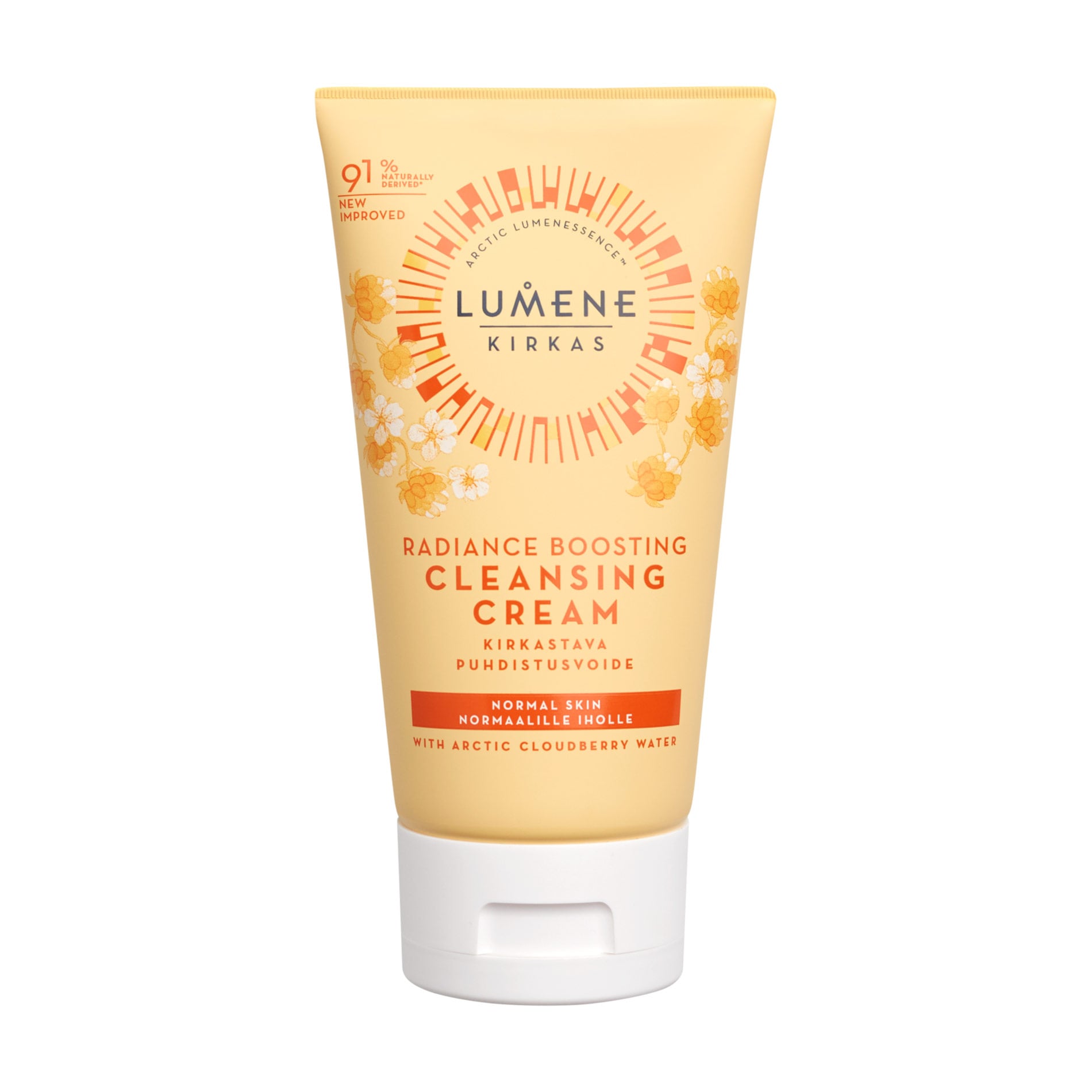 Очищувальний крем для вмивання обличчя Lumene Kirkas Radiance Boosting Cleansing Cream, 150 мл
