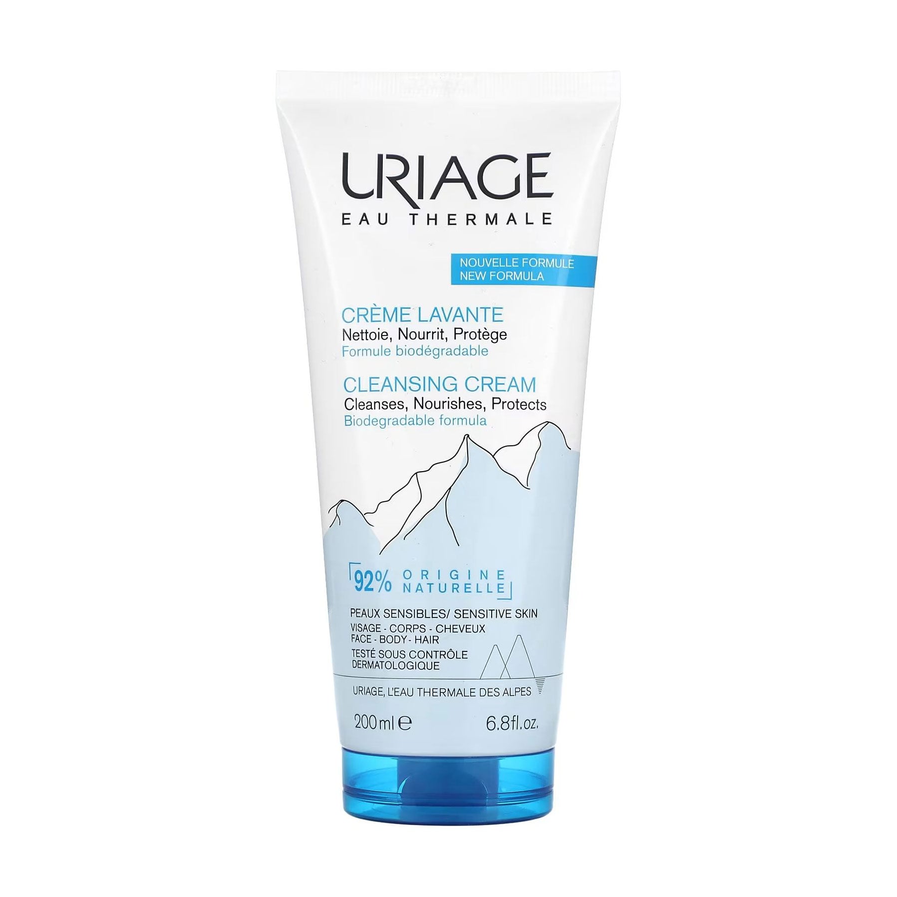 Очищувальний крем для вмивання Uriage Lavante Nourishing and Cleansing Cream, 200 мл